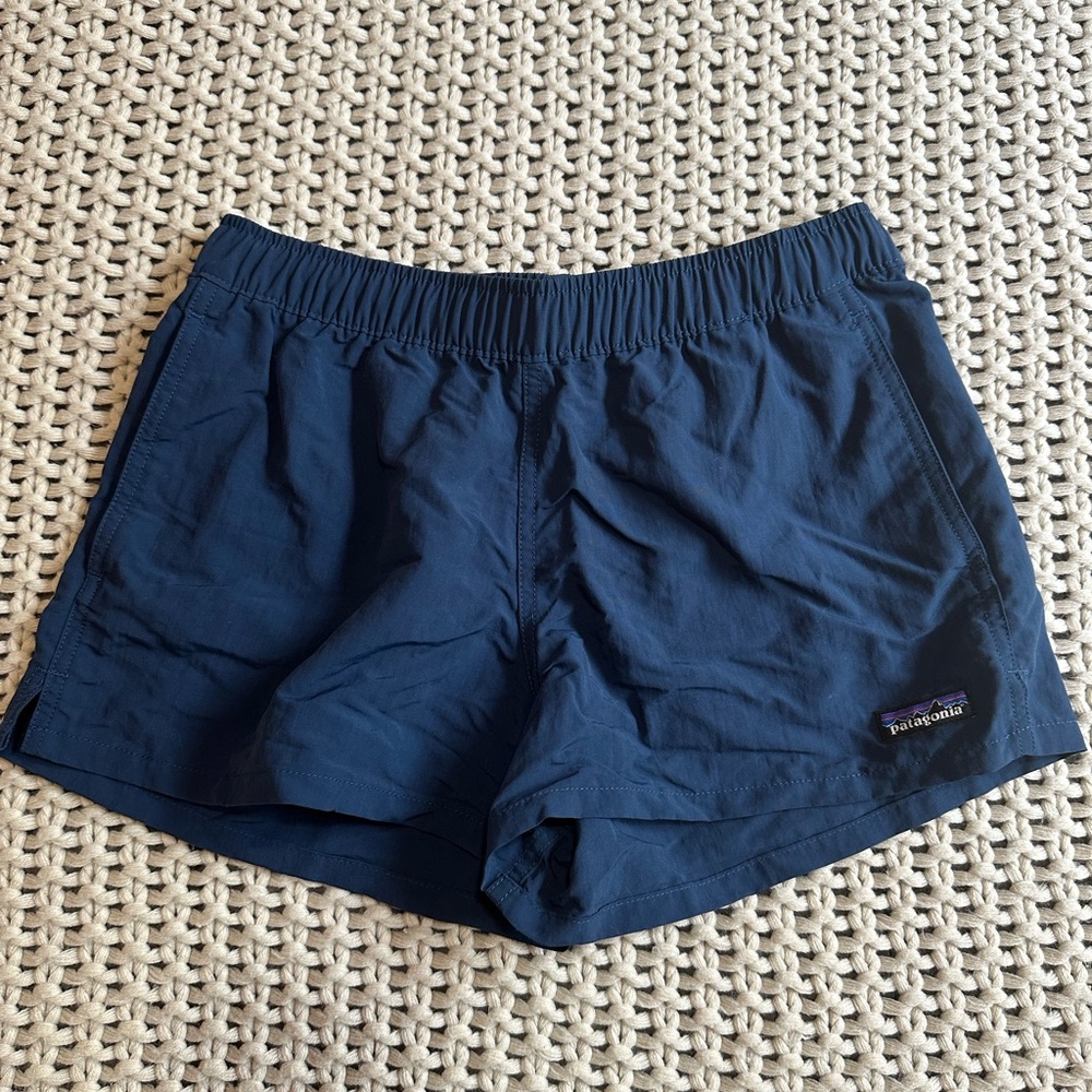 Patagonia Women's Navy Athletic Shorts